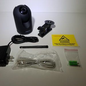 Foscam R2 Black HD 1080P 2.0MP PTZ 8 X Zoom Wireless Wired Security IP Camera